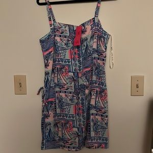 Lily Pulitzer New Sahar Romper in Yeah Buoy